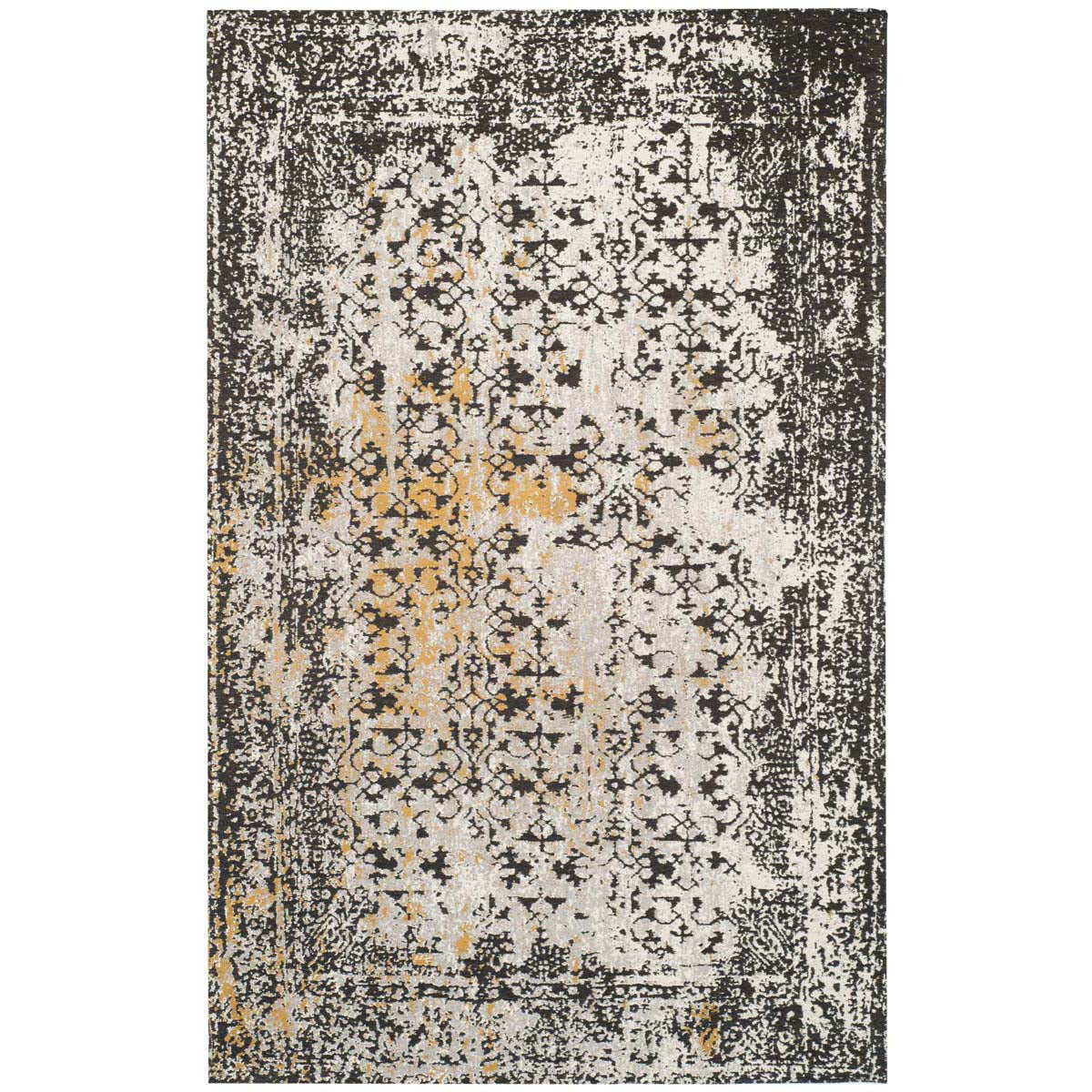 Safavieh Classic Vintage 223 Rug, CLV223 - Black / Silver