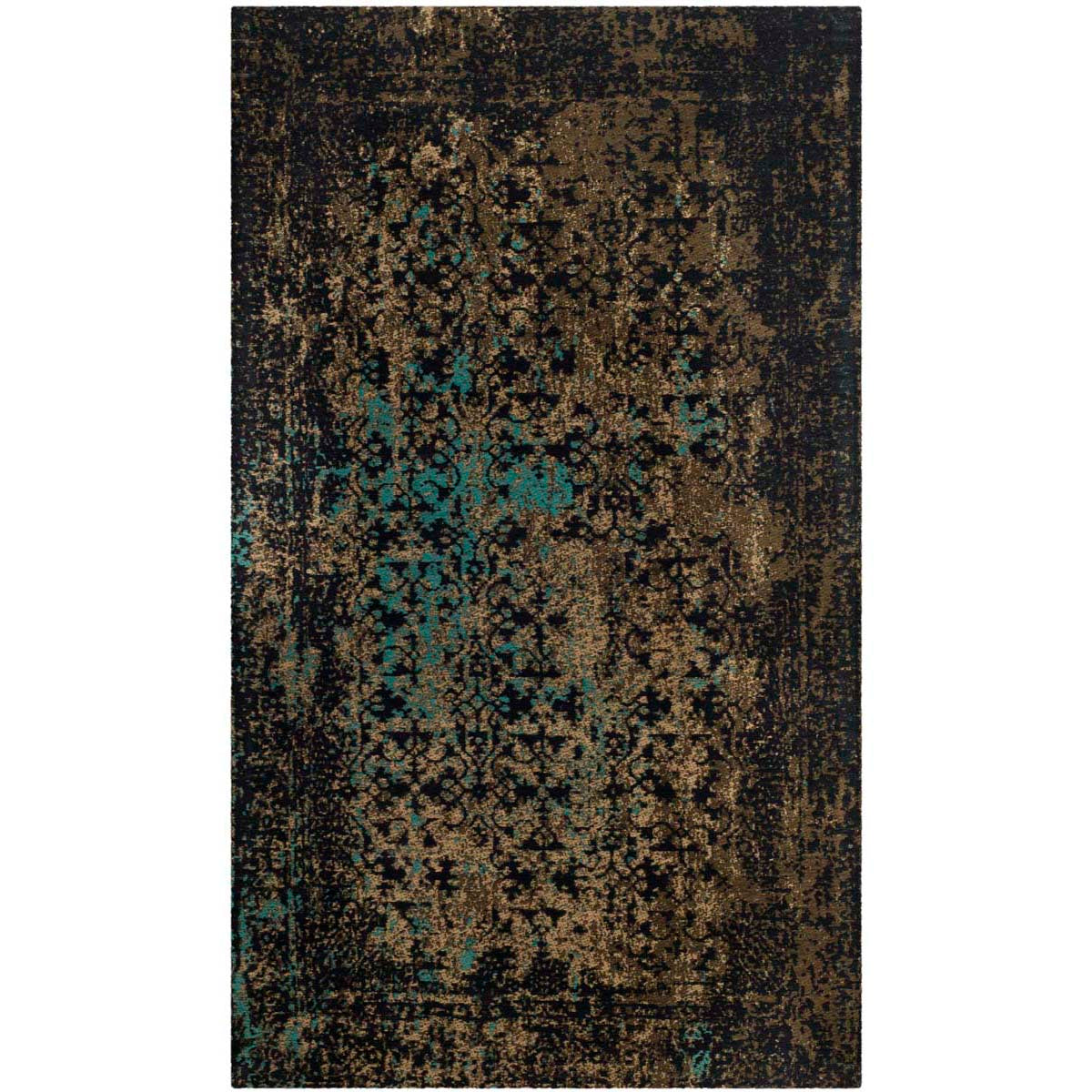 Safavieh Classic Vintage 223 Rug, CLV223 - Black / Olive