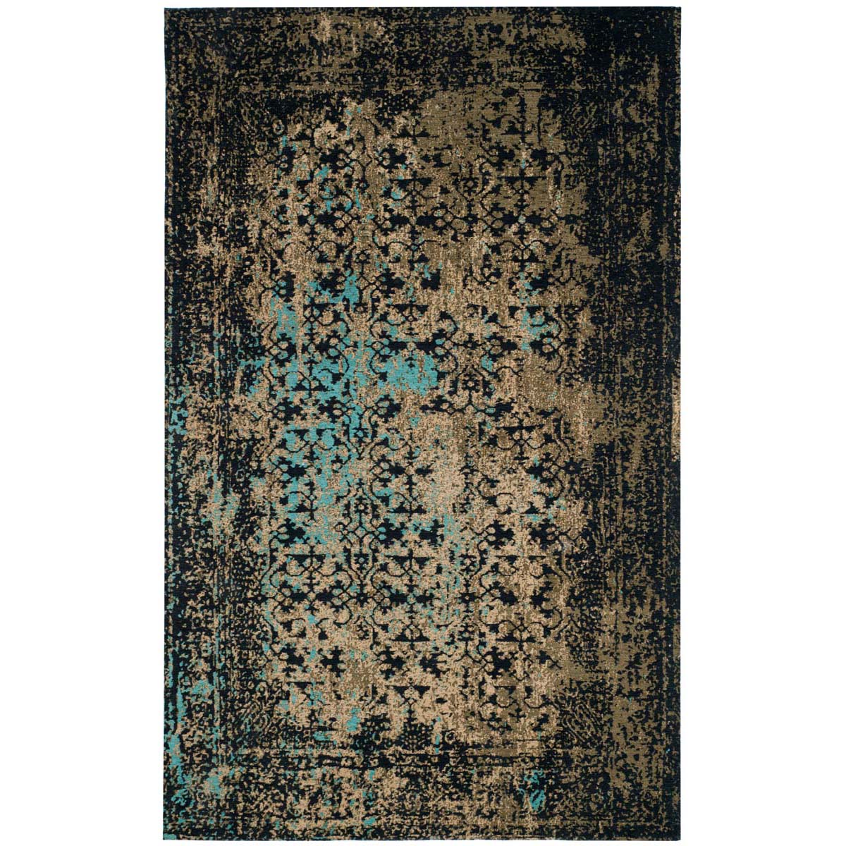 Safavieh Classic Vintage 223 Rug, CLV223 - Black / Olive