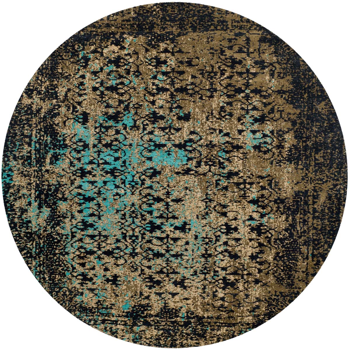 Safavieh Classic Vintage 223 Rug, CLV223 - Black / Olive
