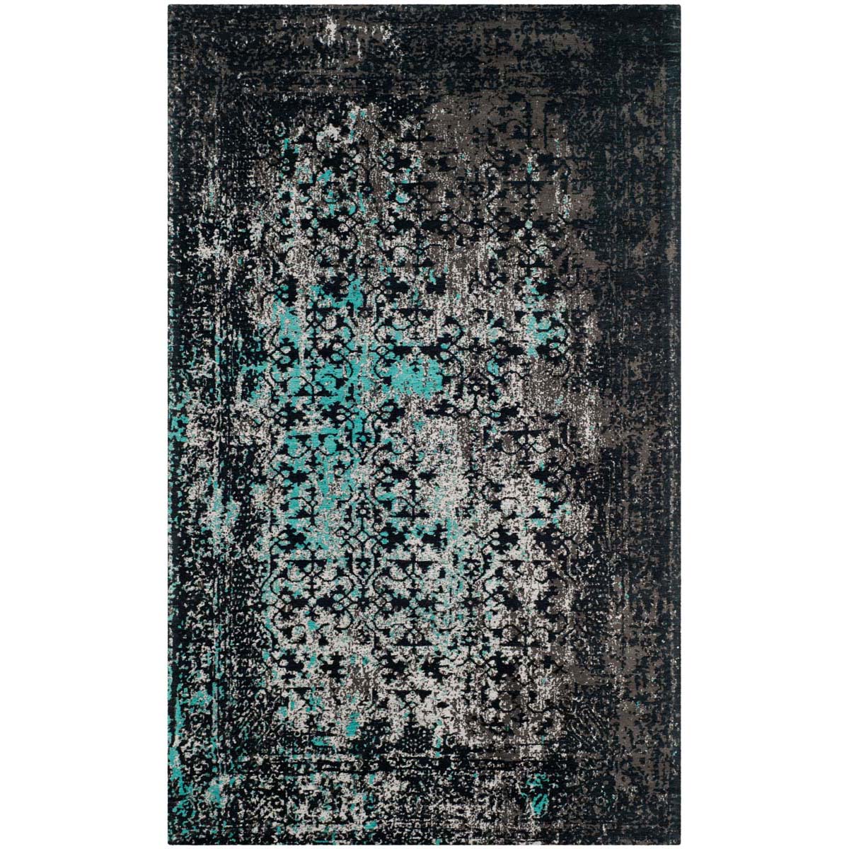 Safavieh Classic Vintage 223 Rug, CLV223 - Navy / Teal