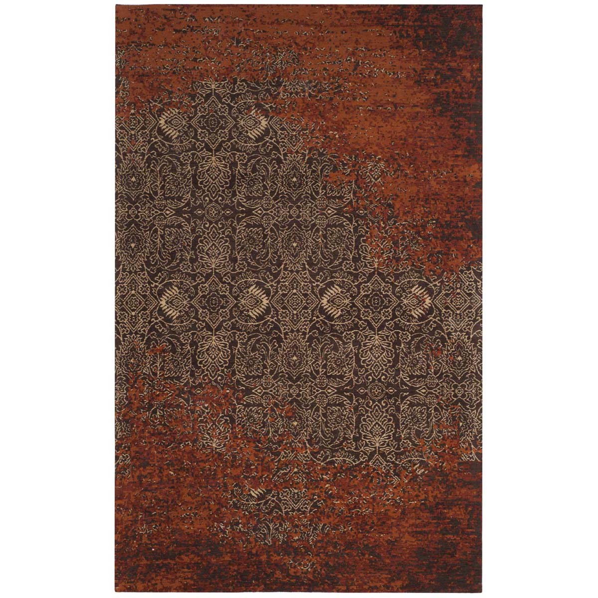 Safavieh Classic Vintage 224 Rug, CLV224 - Rust / Brown