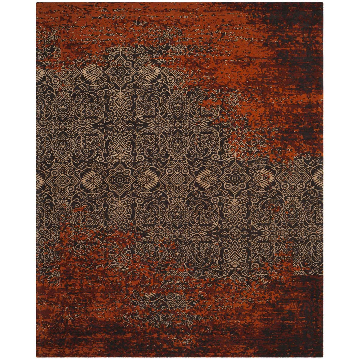 Safavieh Classic Vintage 224 Rug, CLV224 - Rust / Brown