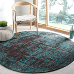 Safavieh Classic Vintage 225 Rug, CLV225 - Teal / Brown