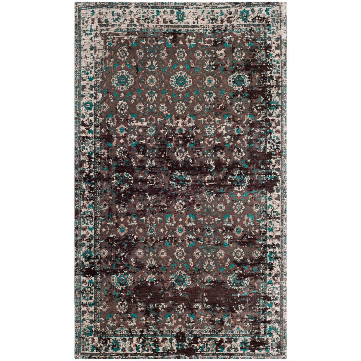 Safavieh Classic Vintage 226 Rug, CLV226 - Teal / Beige