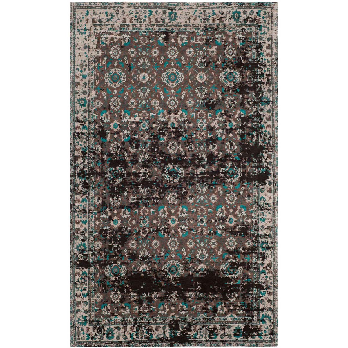 Safavieh Classic Vintage 226 Rug, CLV226 - Teal / Beige