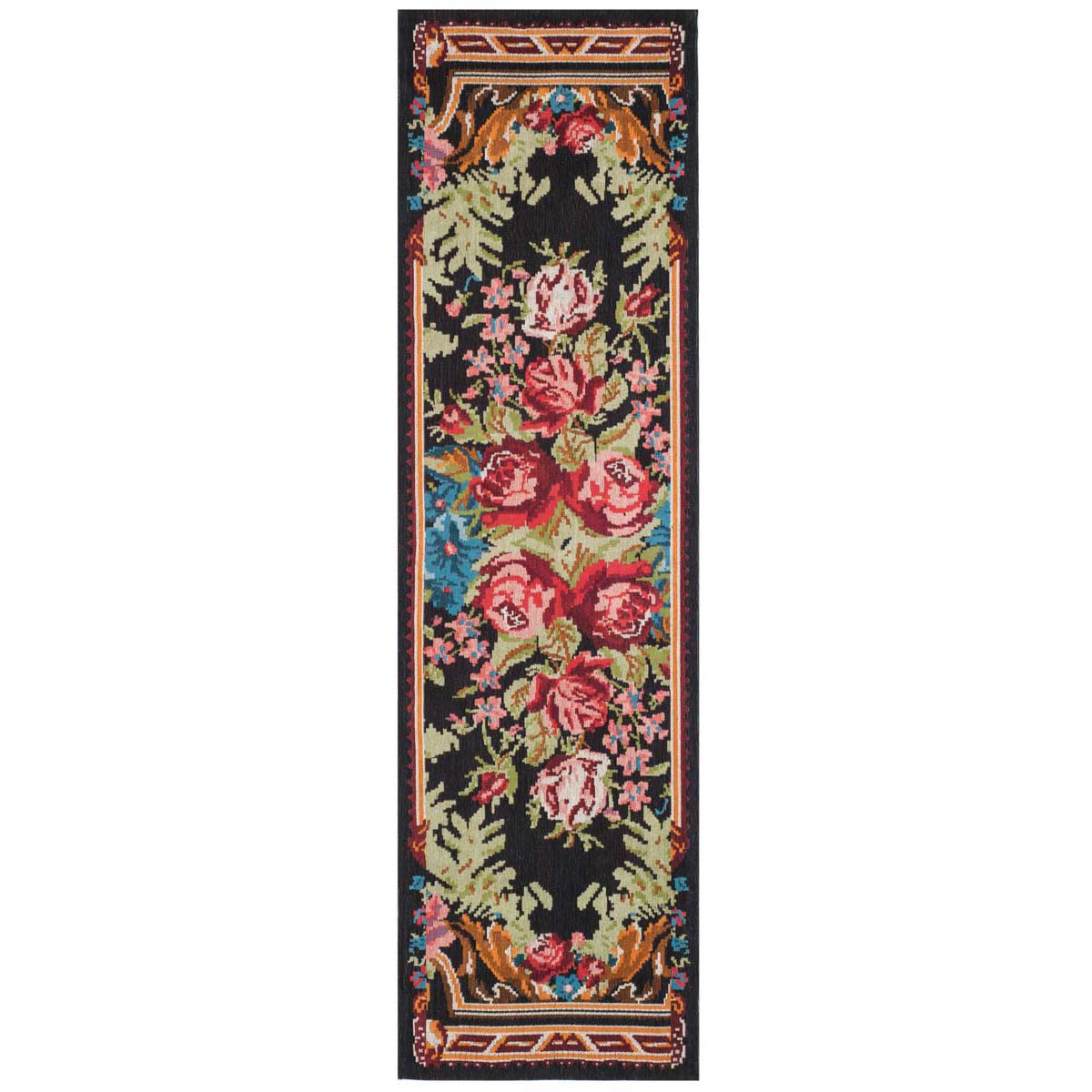 Safavieh Classic Vintage 301 Rug, CLV301 - Black / Multi