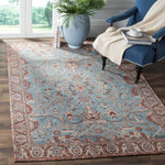 Safavieh Classic Vintage 303 Rug, CLV303 - Blue / Red