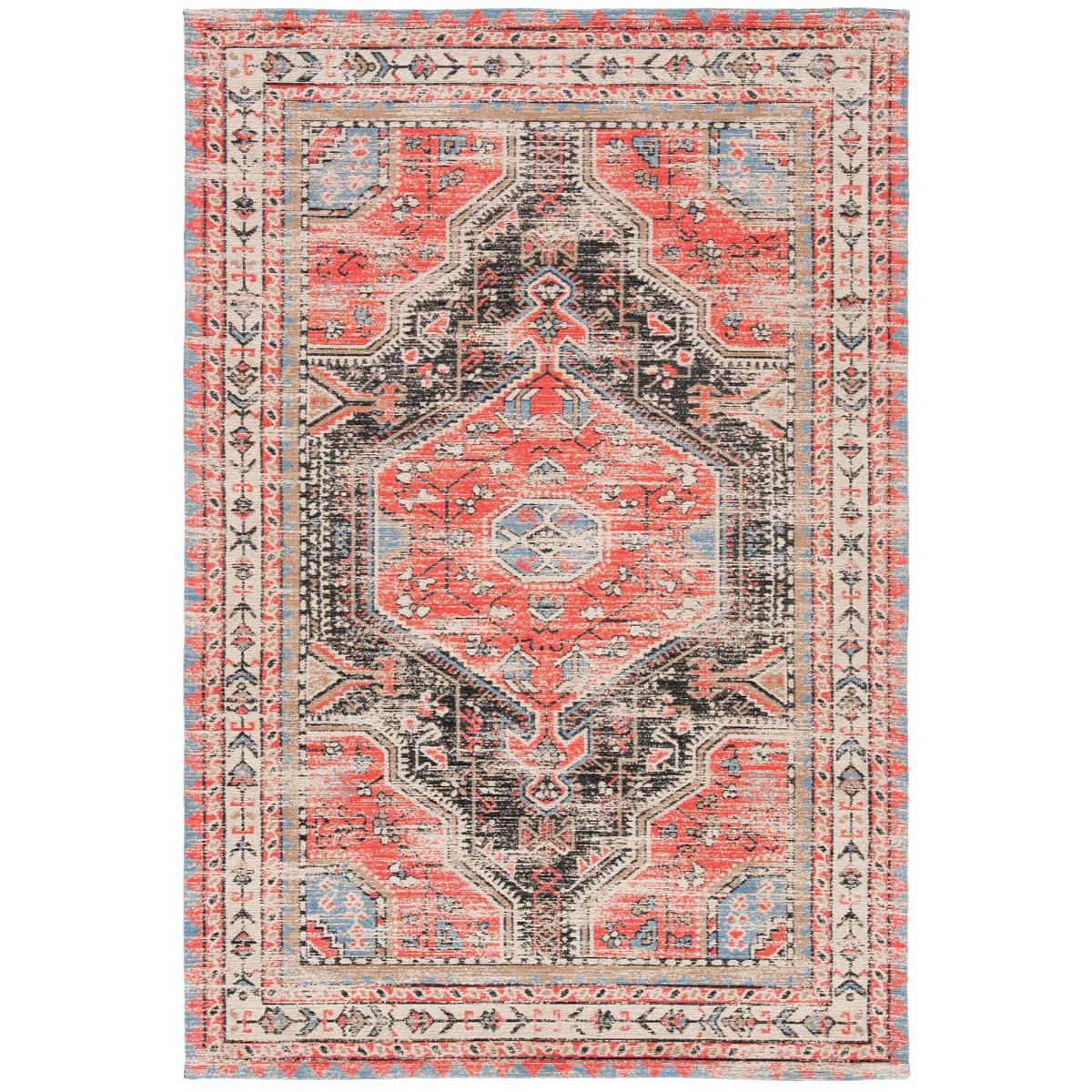 Safavieh Classic Vintage 308 Rug, CLV308 - Red / Charcoal