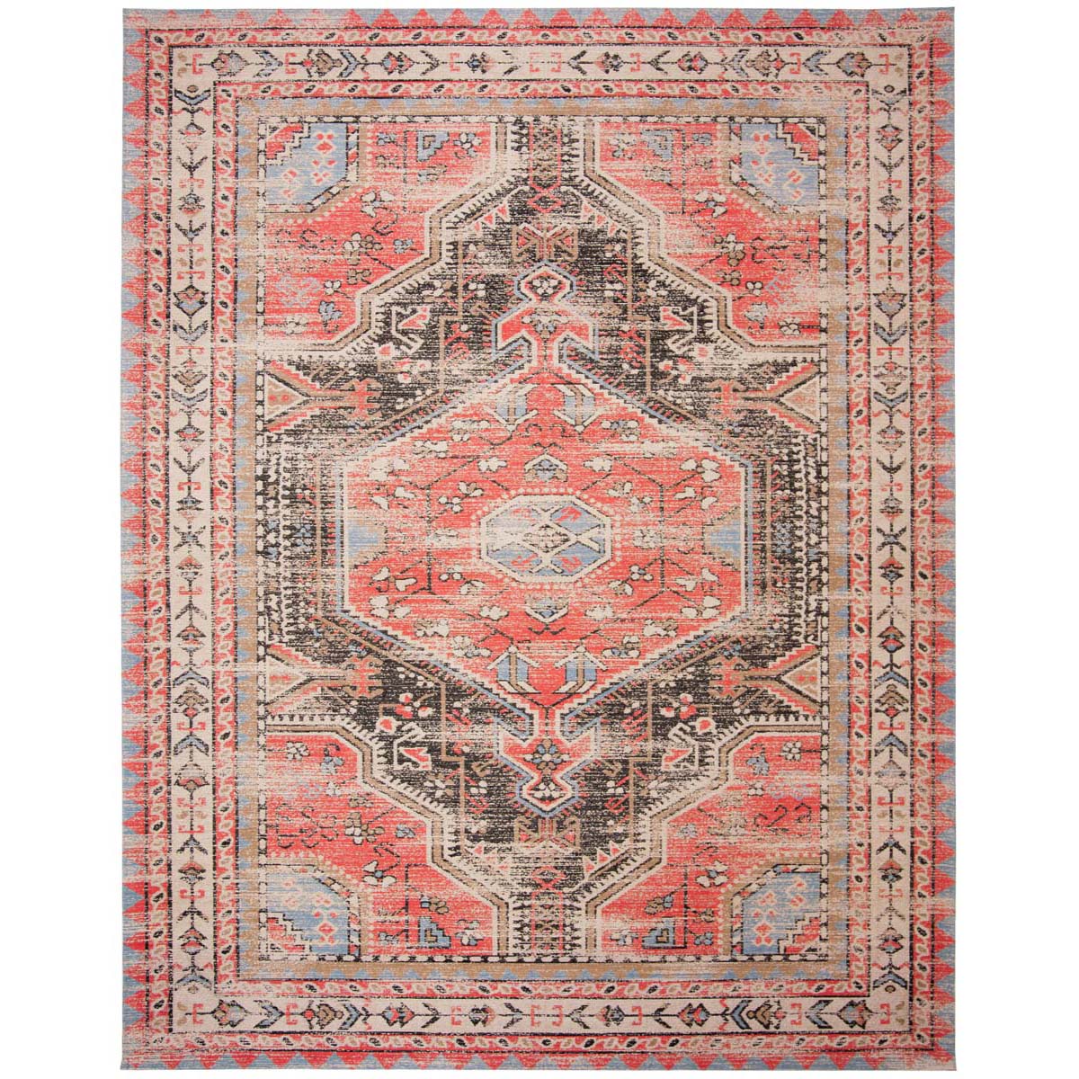 Safavieh Classic Vintage 308 Rug, CLV308 - Red / Charcoal