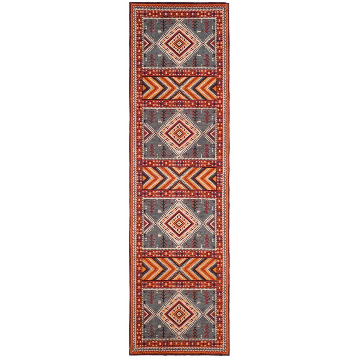 Safavieh Classic Vintage 511 Rug, CLV511 - Slate / Mustard