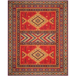 Safavieh Classic Vintage 511 Rug, CLV511 - Red / Slate