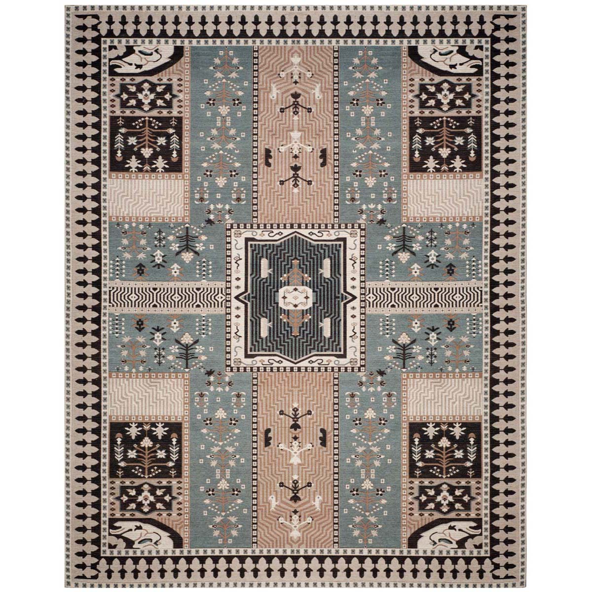 Safavieh Classic Vintage 512 Rug, CLV512 - Slate / Beige