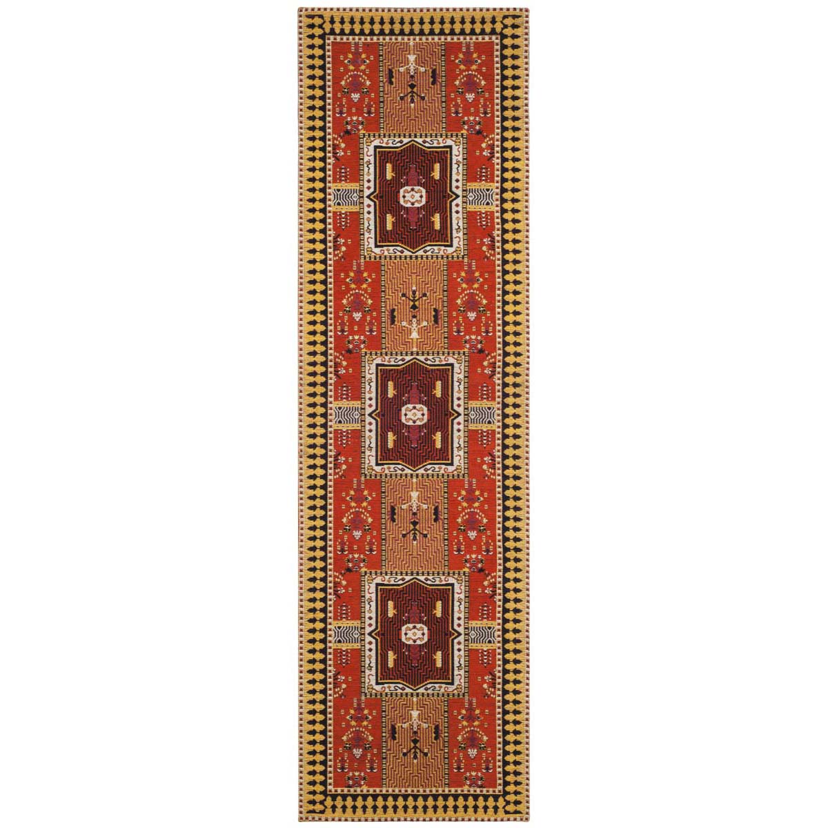 Safavieh Classic Vintage 512 Rug, CLV512 - Orange / Gold