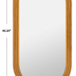 Safavieh Couture Jeanelle Oval Gold Mirror