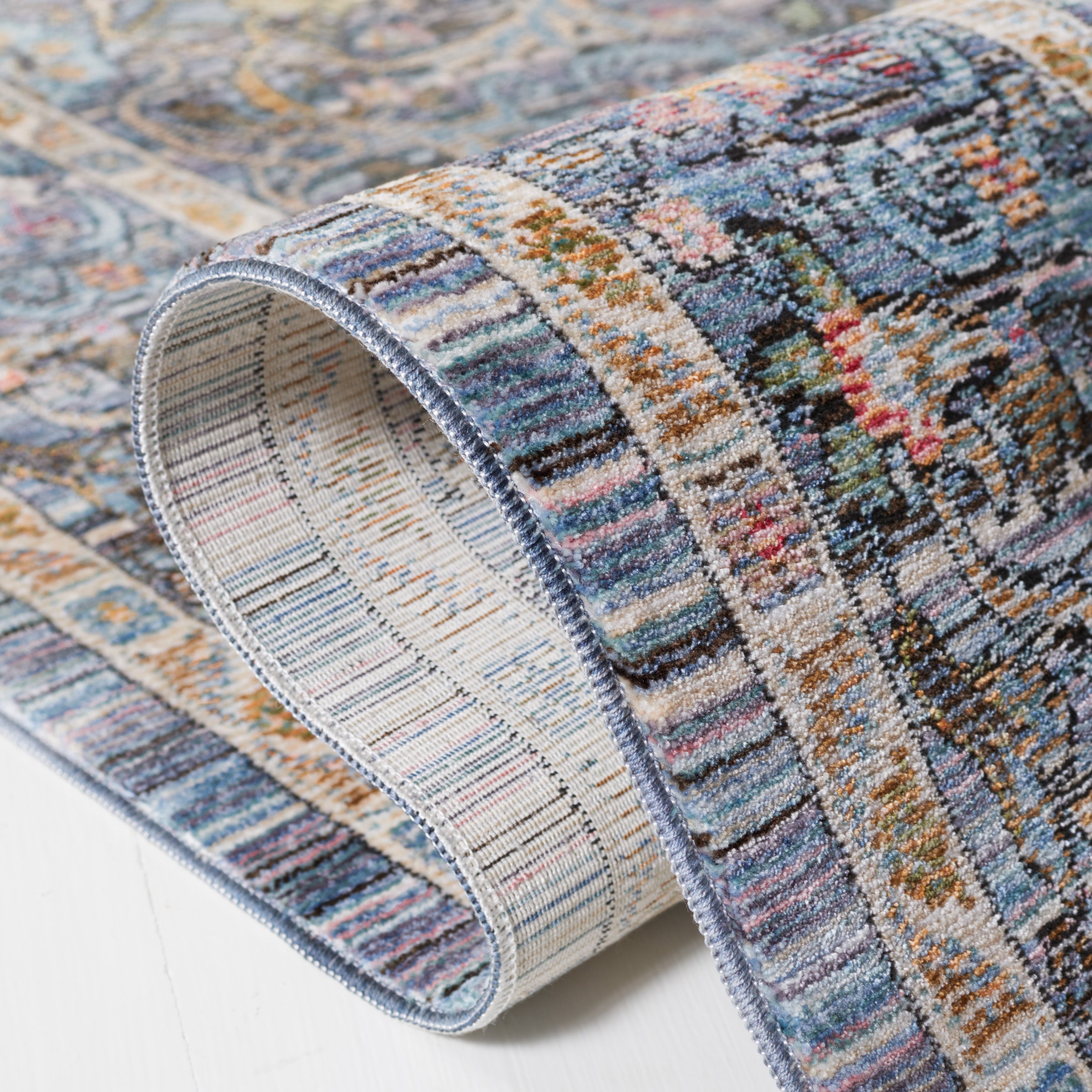 Safavieh Crimson 224 Rug, CMS224 - Blue / Ivory