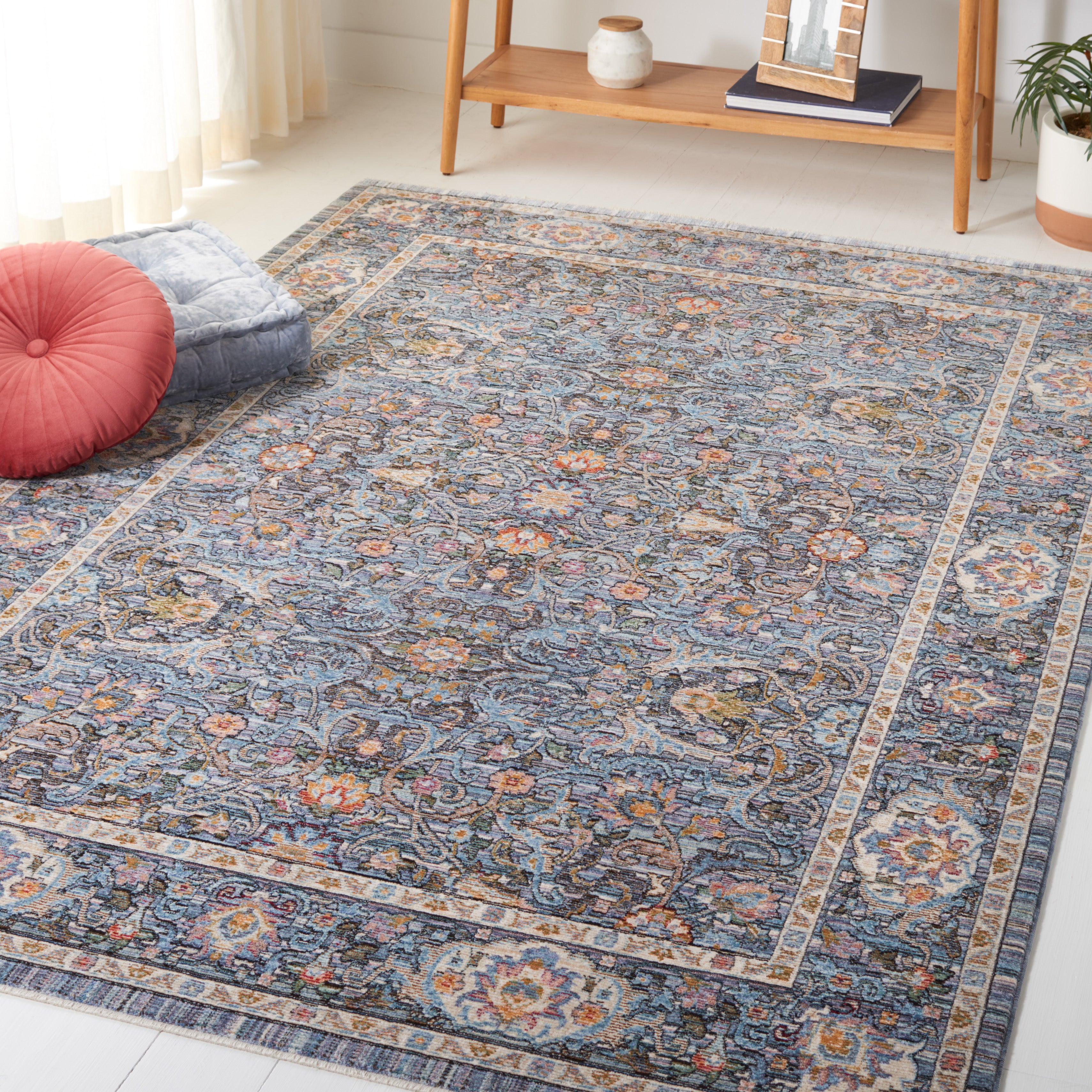 Safavieh Crimson 224 Rug, CMS224 - Blue / Ivory