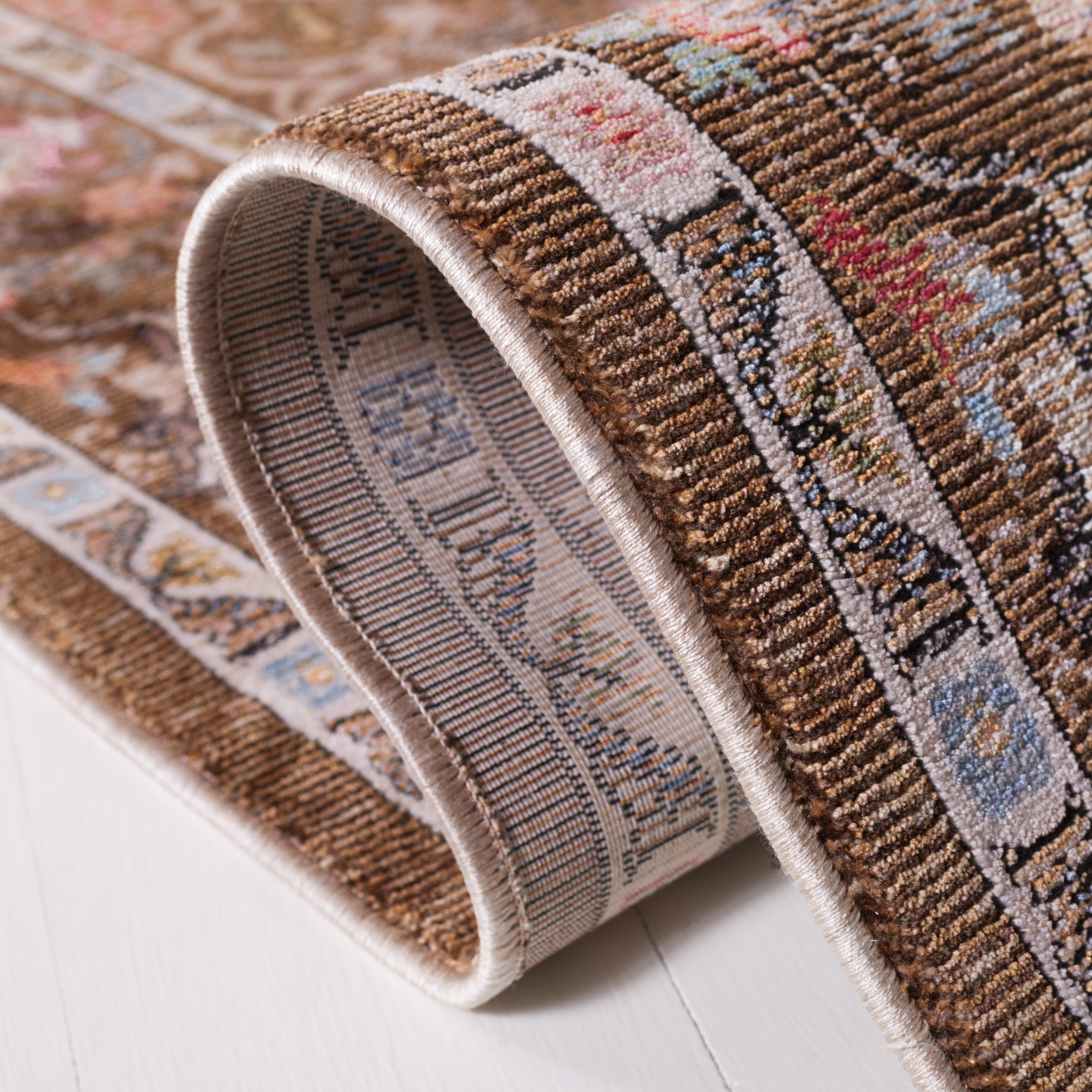 Safavieh Crimson 224 Rug, CMS224 - Brown / Blue