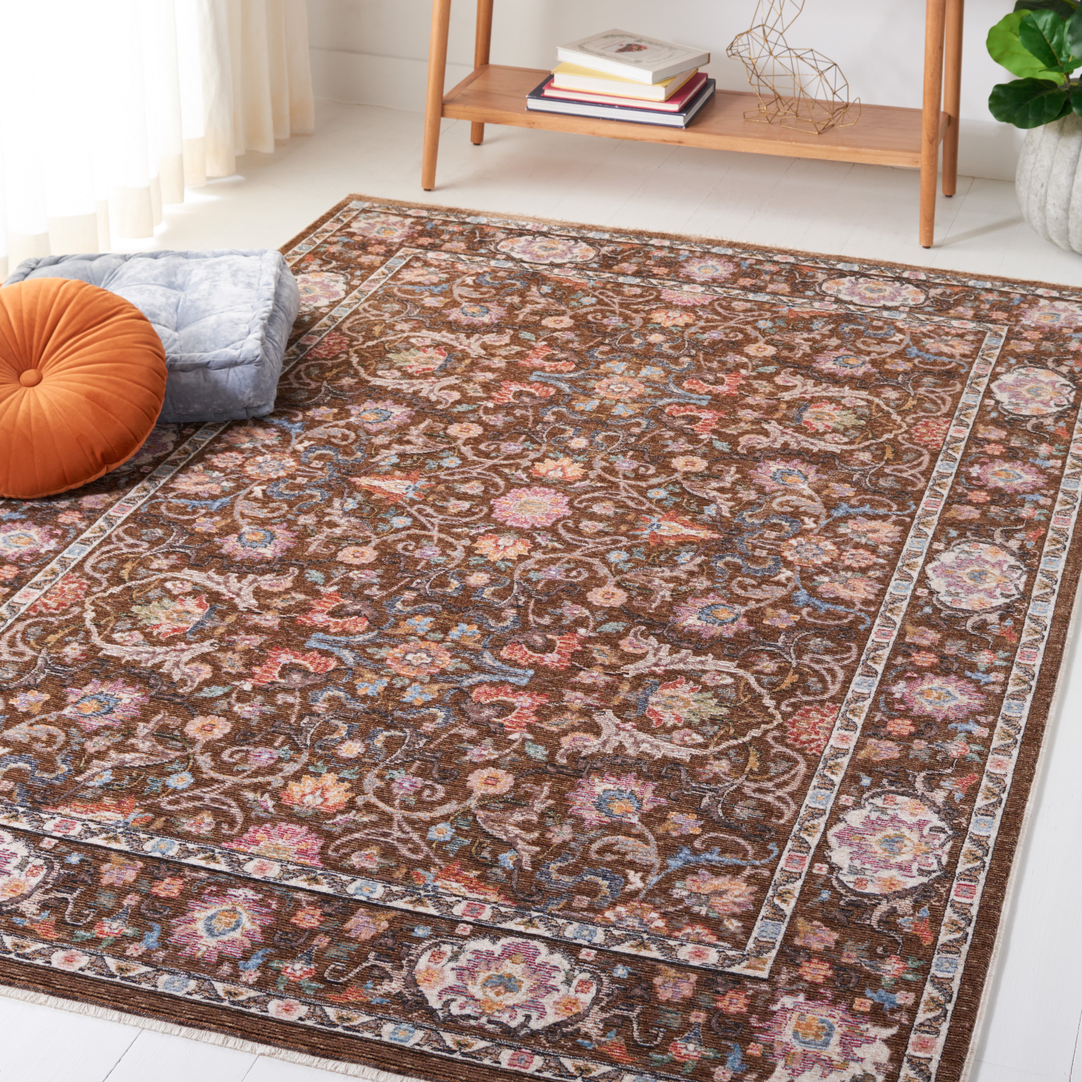 Safavieh Crimson 224 Rug, CMS224 - Brown / Blue