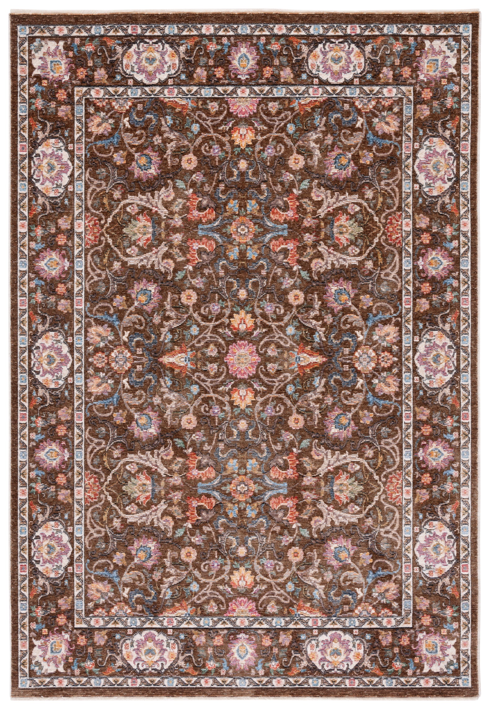 Safavieh Crimson 224 Rug, CMS224 - Brown / Blue