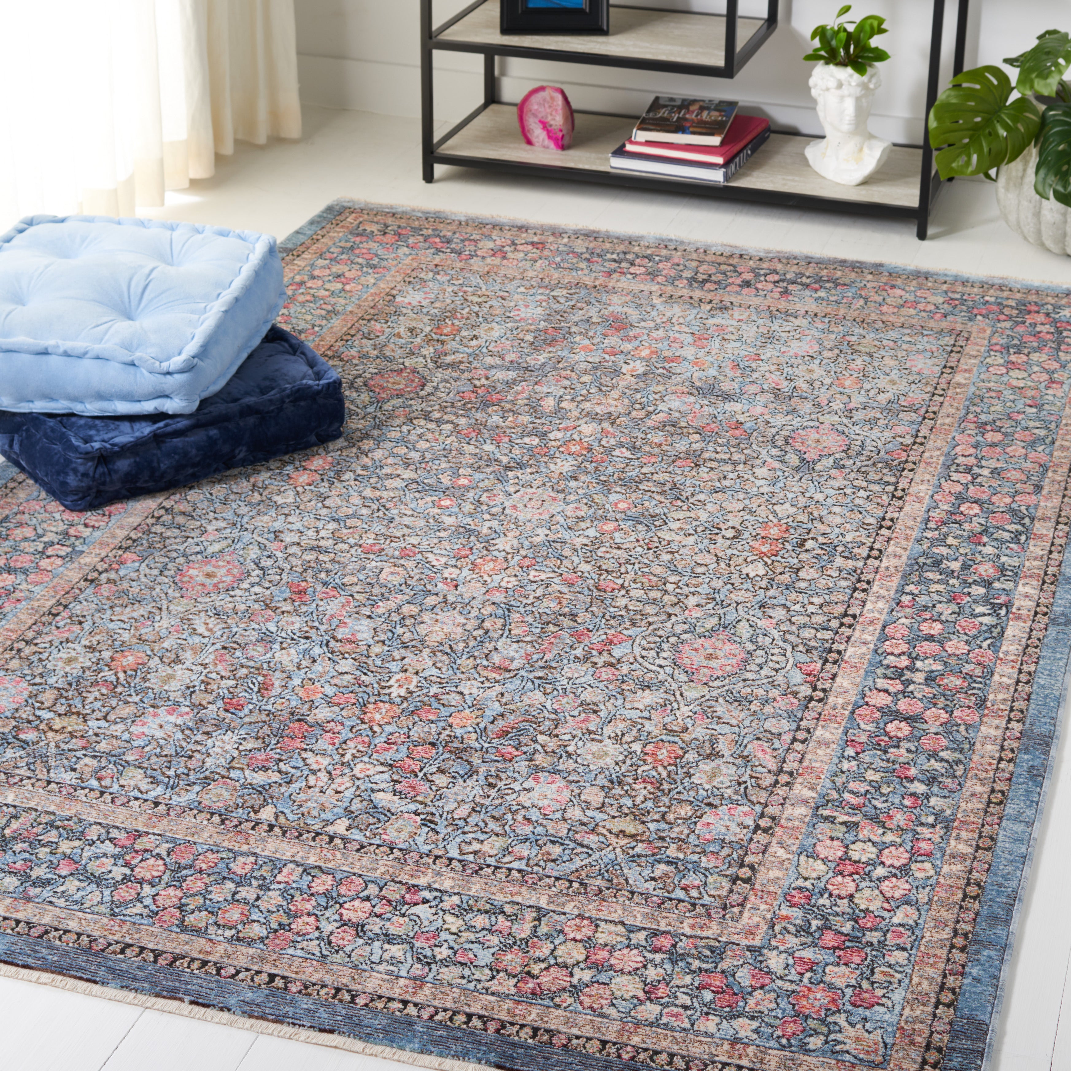 Safavieh Crimson 272 Rug, CMS272 - Blue / Black