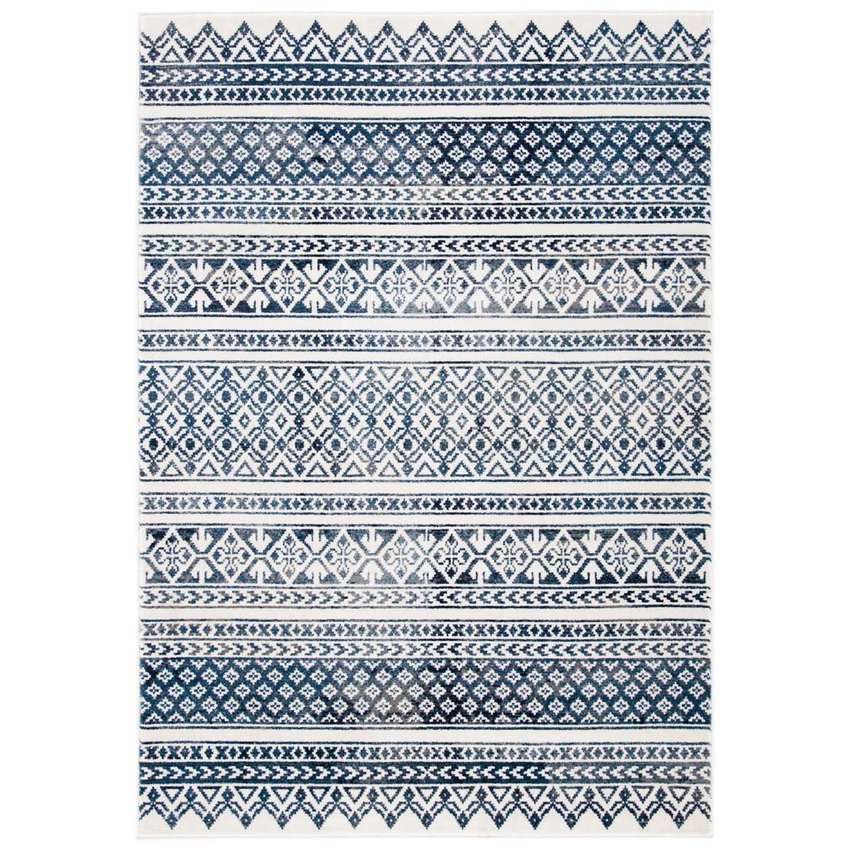 Safavieh Carnegie 620 Rug, CNG620 - Ivory / Navy