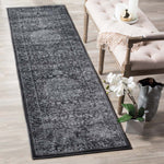 Safavieh Carnegie 631 Rug, CNG631 - Dark Grey / Cream