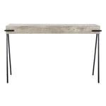 Safavieh Jett Rectangle Console Table , CNS4201 - Light Grey Faux Concrete/Black