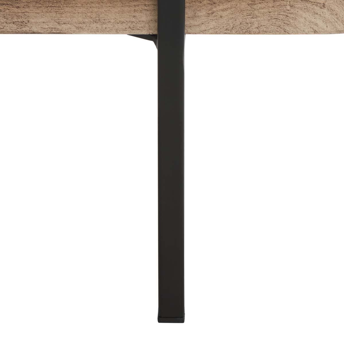 Safavieh Atwell 2 Shelf Console Table , CNS4204 - Oak/Black