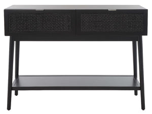 Safavieh Baisley 2 Drawer Rattan Console Table , CNS5000