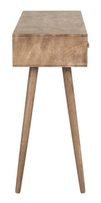 Safavieh Albus 3 Drawer Console Table , CNS5701 - Chocolate