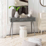 Safavieh Albus 3 Drawer Console Table , CNS5701 - Slate Grey