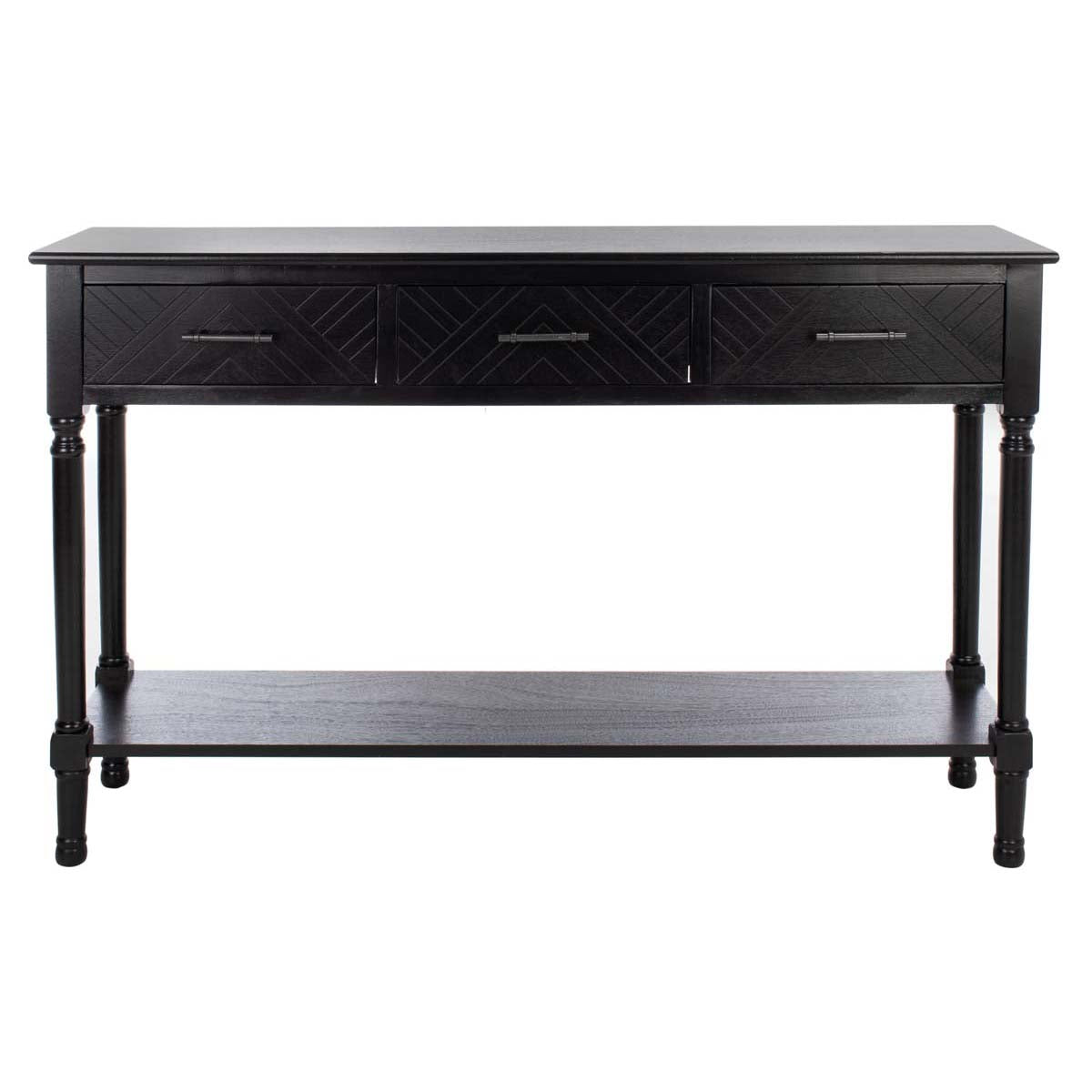 Safavieh Peyton 3 Drawer Console Table , CNS5705 - Black