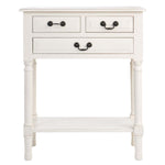 Safavieh Primrose 3 Drawer Console Table , CNS5707 - Distrssed White