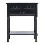 Safavieh Primrose 3 Drawer Console Table, CNS5707 - Black