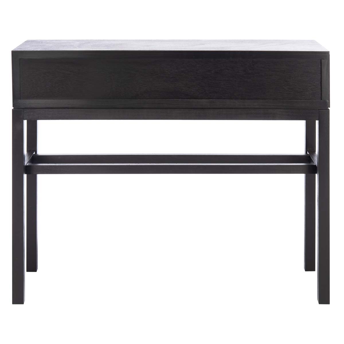 Safavieh Ajana 2 Drawer Console, CNS5709 - Black W/ Greige Drawer
