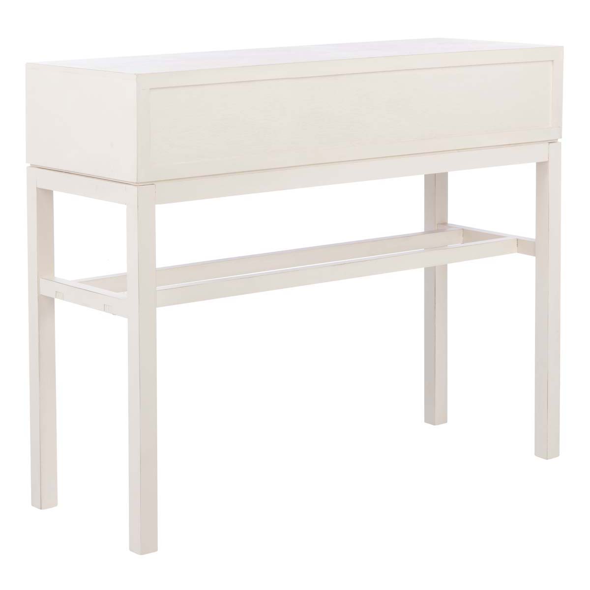 Safavieh Ajana 2 Drawer Console , CNS5709 - Distressed White / Honey