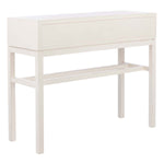 Safavieh Ajana 2 Drawer Console , CNS5709 - Distressed White / Honey