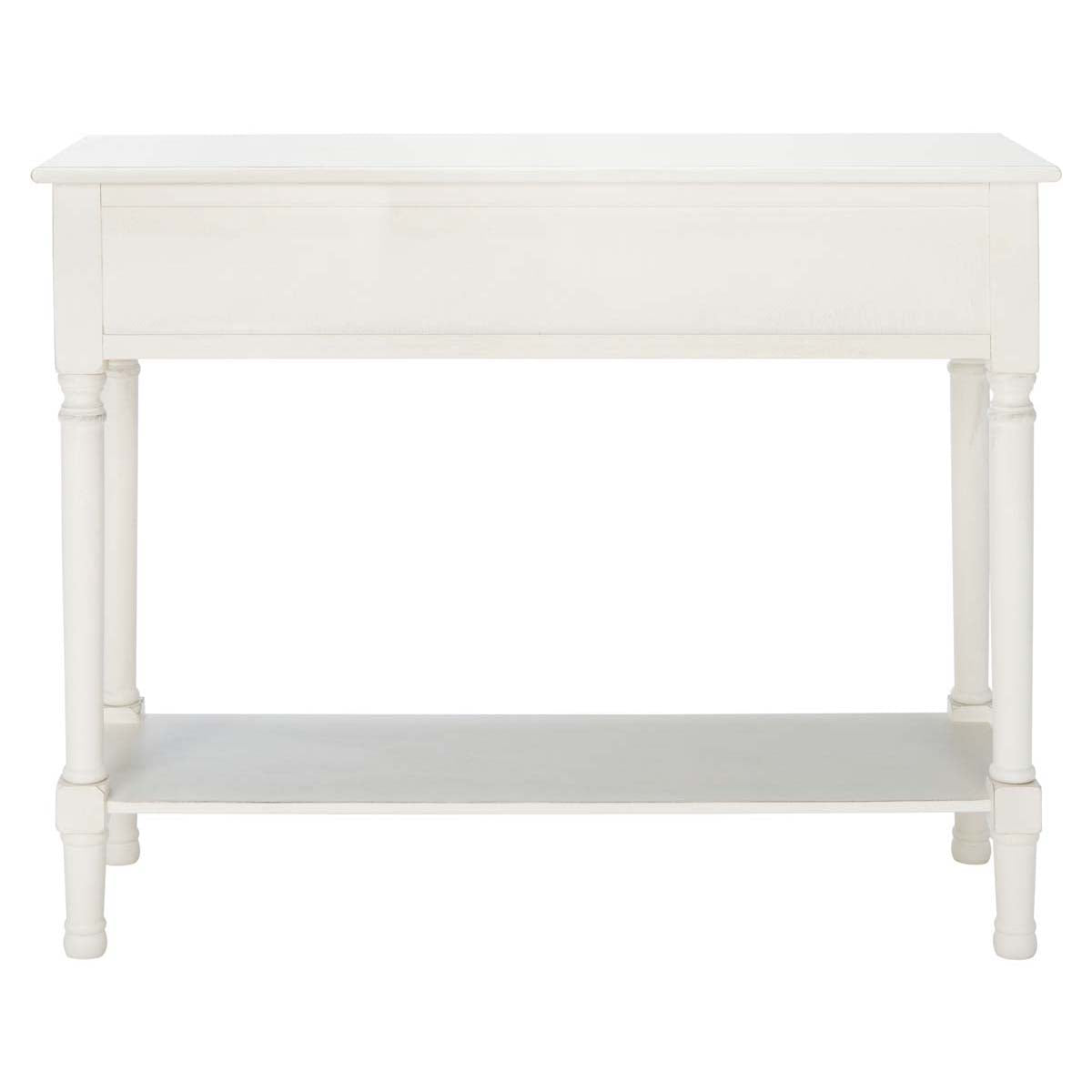 Safavieh Landers 2 Drawer Console, CNS5710 - Distressed White