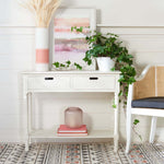 Safavieh Landers 2 Drawer Console, CNS5710 - Distressed White