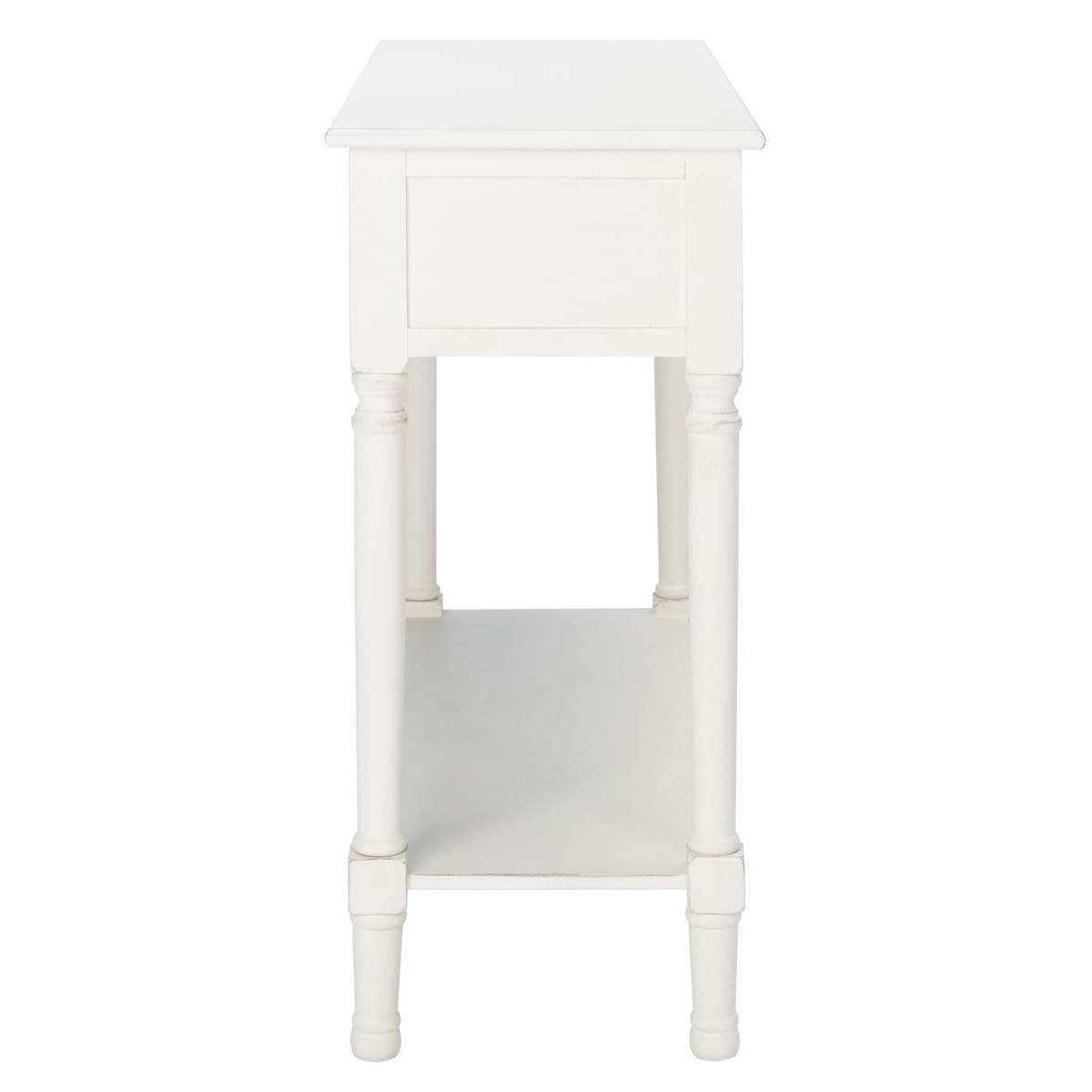 Safavieh Landers 2 Drawer Console, CNS5710 - Distressed White