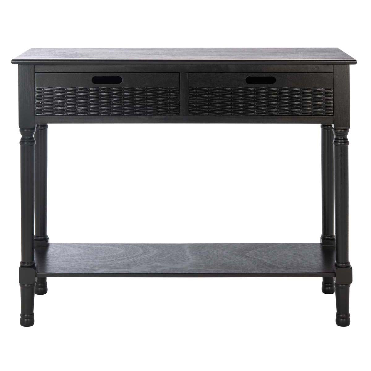 Safavieh Landers 2 Drawer Console, CNS5710 - Black