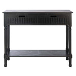 Safavieh Landers 2 Drawer Console, CNS5710 - Black