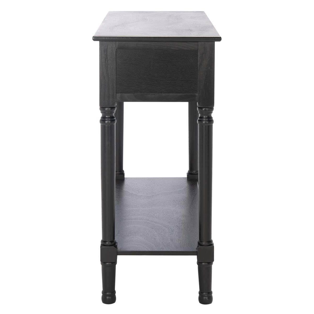 Safavieh Landers 2 Drawer Console, CNS5710 - Black