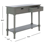 Safavieh Landers 2 Drawer Console, CNS5710 - Distressed Grey
