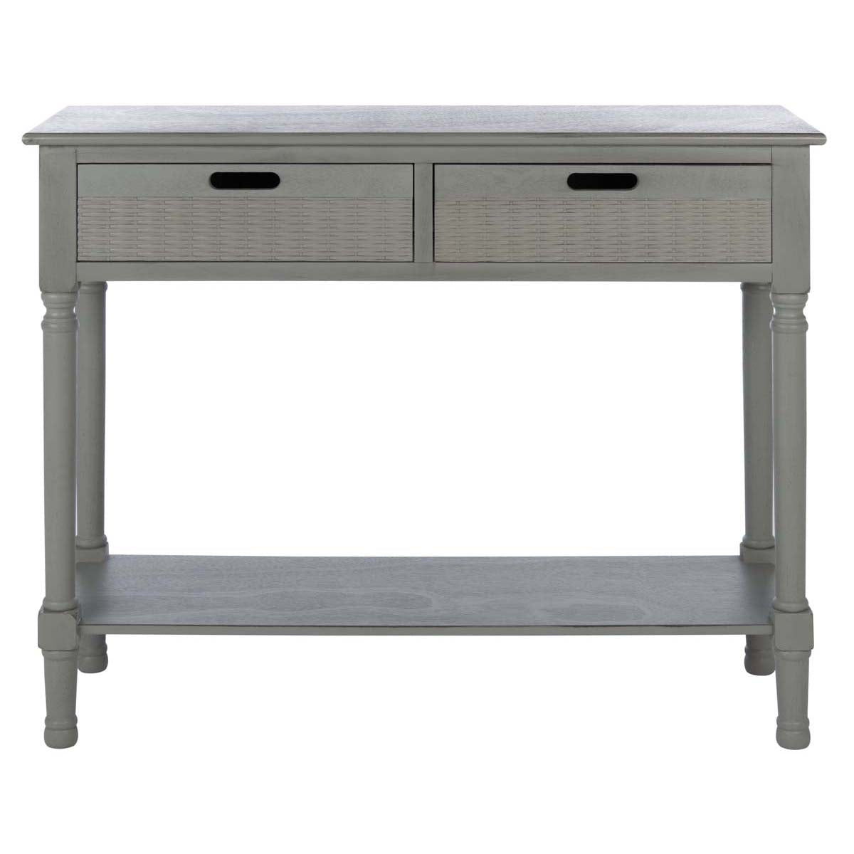 Safavieh Landers 2 Drawer Console, CNS5710 - Distressed Grey
