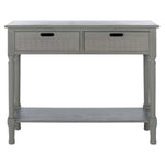 Safavieh Landers 2 Drawer Console, CNS5710 - Distressed Grey