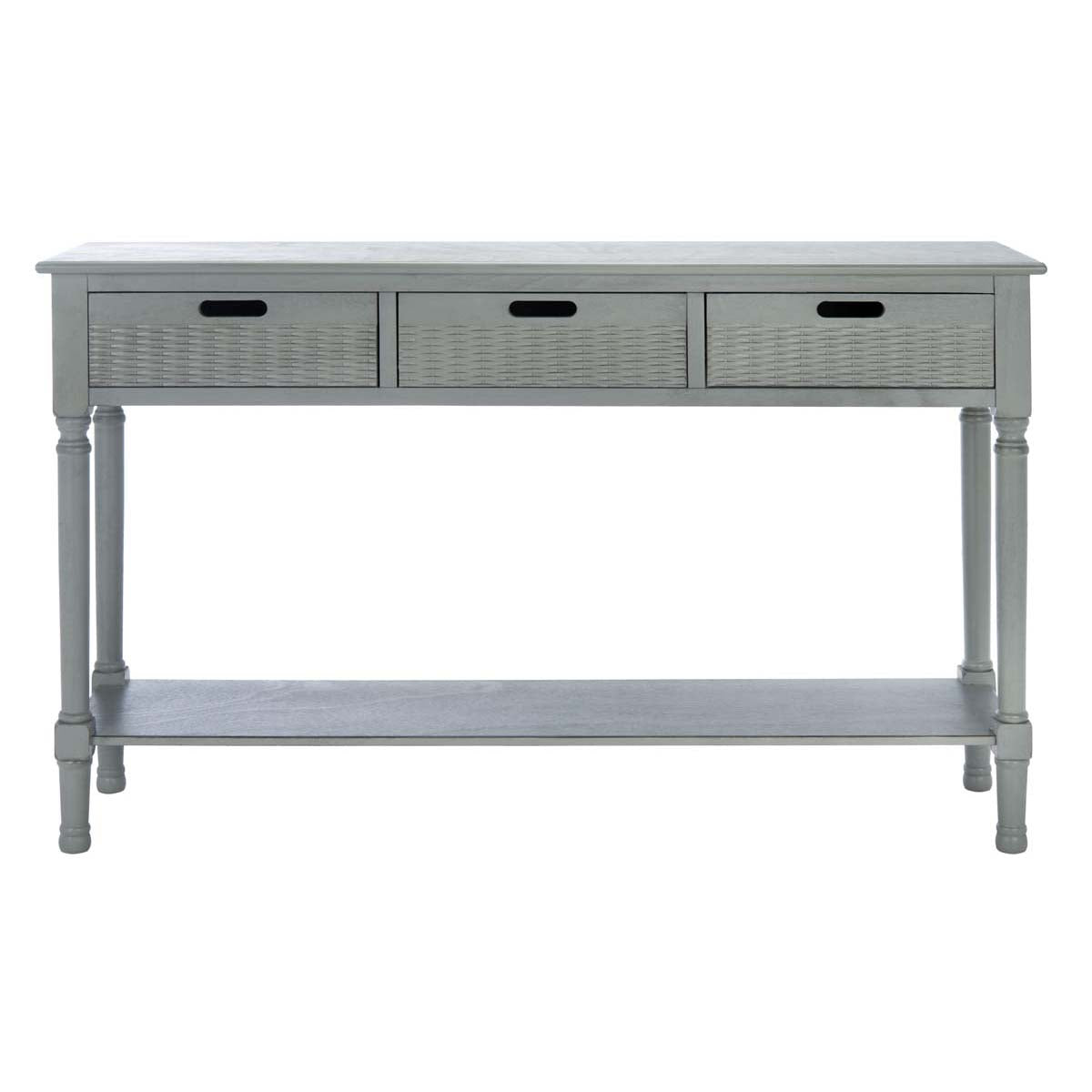 Safavieh Landers 3 Drawer Console, CNS5711 - Distressed Grey