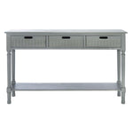 Safavieh Landers 3 Drawer Console, CNS5711 - Distressed Grey