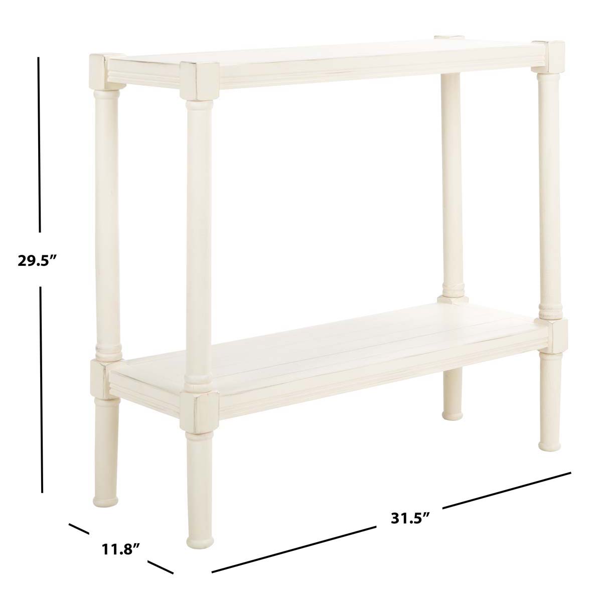 Safavieh Rafiki Console , CNS5714 - Distressed White